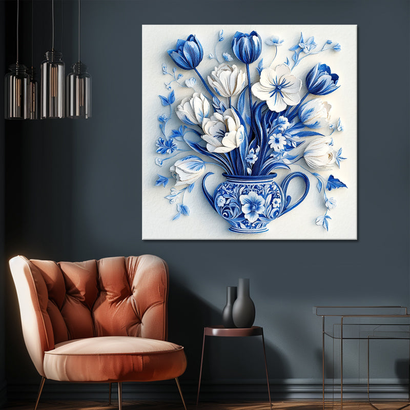 Die Delfter blaue Tulpen VI