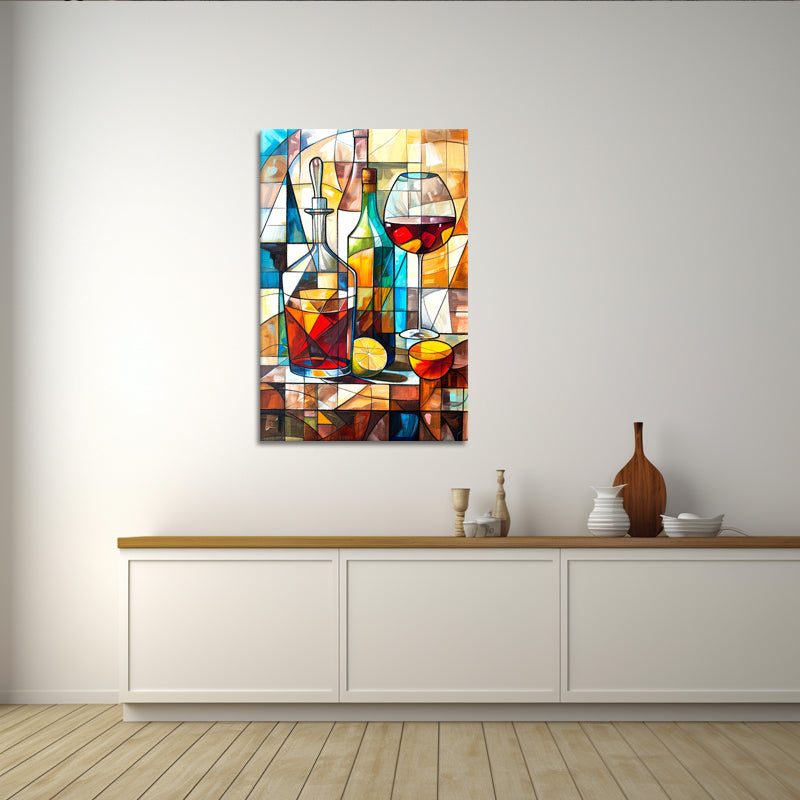 Wanddekoration Wein II
