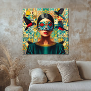 Frau im Mosaik III