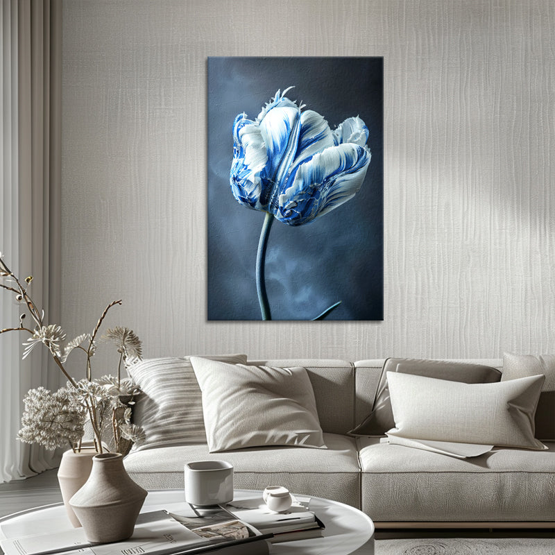 Die blaue Tulpe