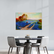 Bluebonnet Scène met een meisje - Julian Onderdonk