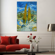 Two Poplars in the Alpilles near Saint-Rémy - Van Gogh