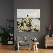 Jongens die aan de wal spelen, Albert Edelfelt