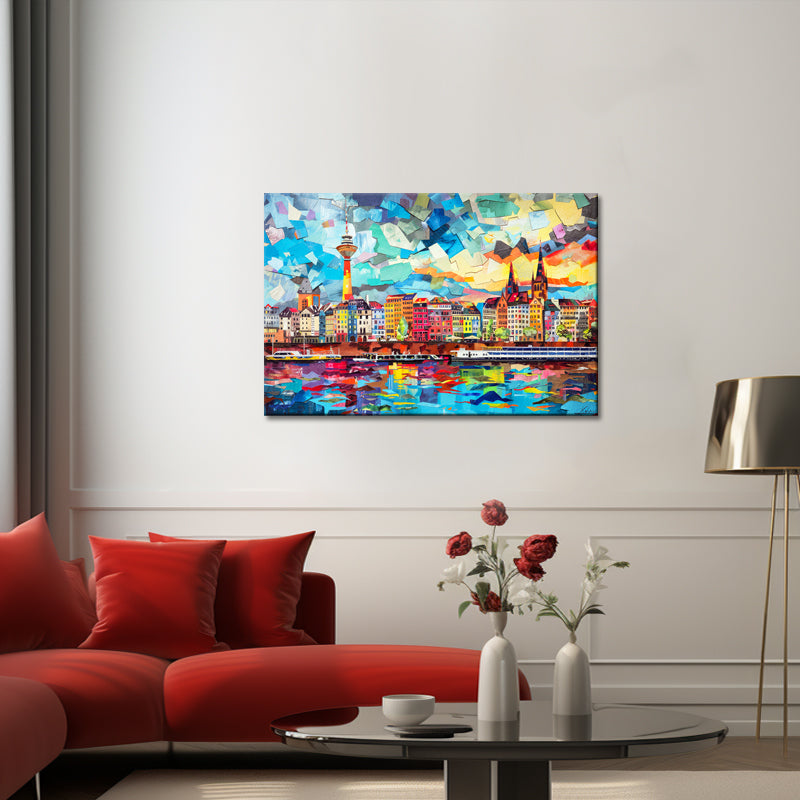 Schilderij Düsseldorf