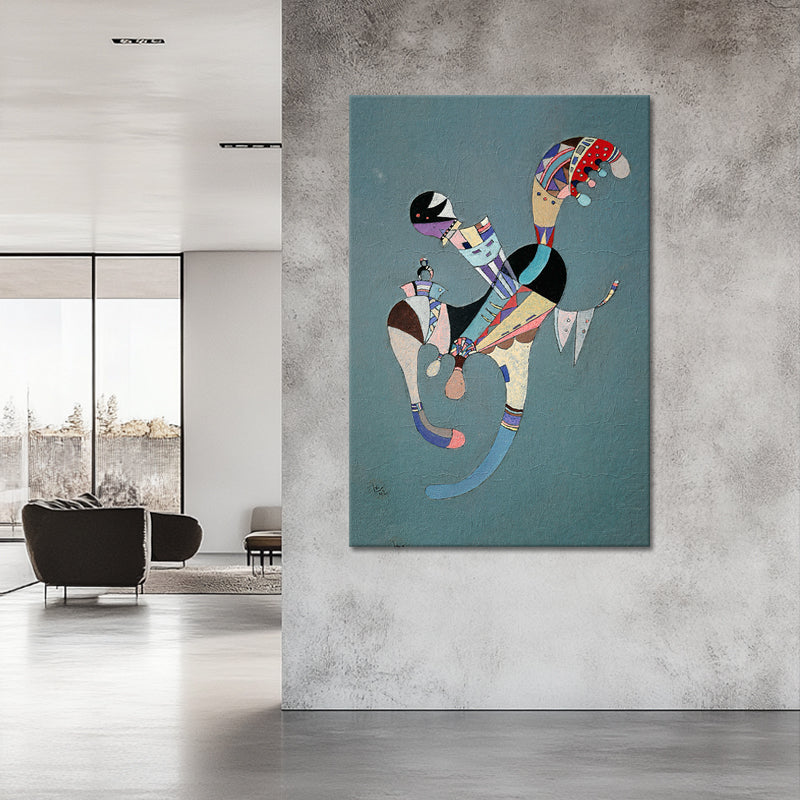 Eine schwebende Figur – Kandinsky