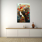Frau mit Blumen VI