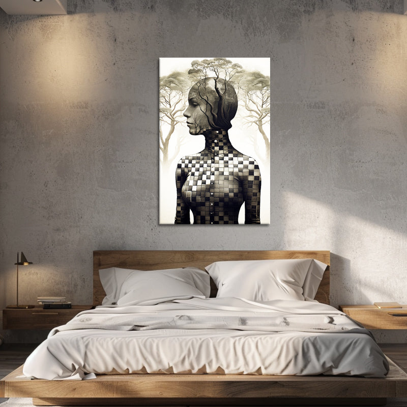 Vrouw in surrealism II