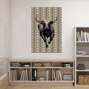 Stier-Kunstwerk