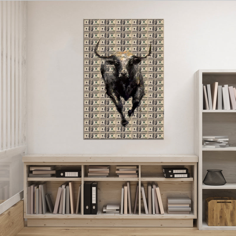 Stier-Kunstwerk