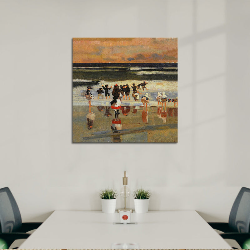 De Scène van het strand