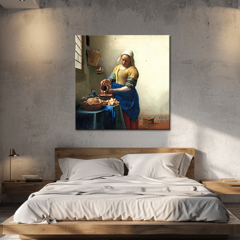 Het Melkmeisje van Vermeer - Johannes Vermeer