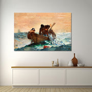 The Haring Net - Winslow Homer