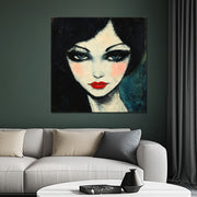 Woman #6 - Kees van Dongen ( inspiratie)