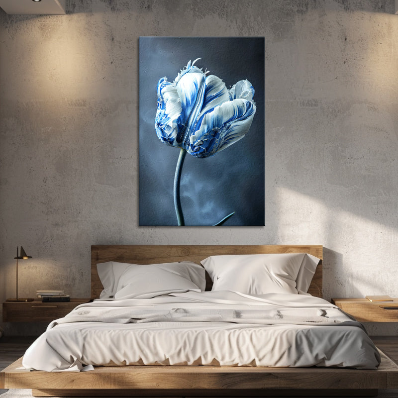 Die blaue Tulpe