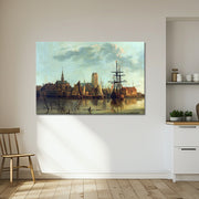 Blick auf Dordrecht bei Sonnenuntergang - Aelbert Cuyp