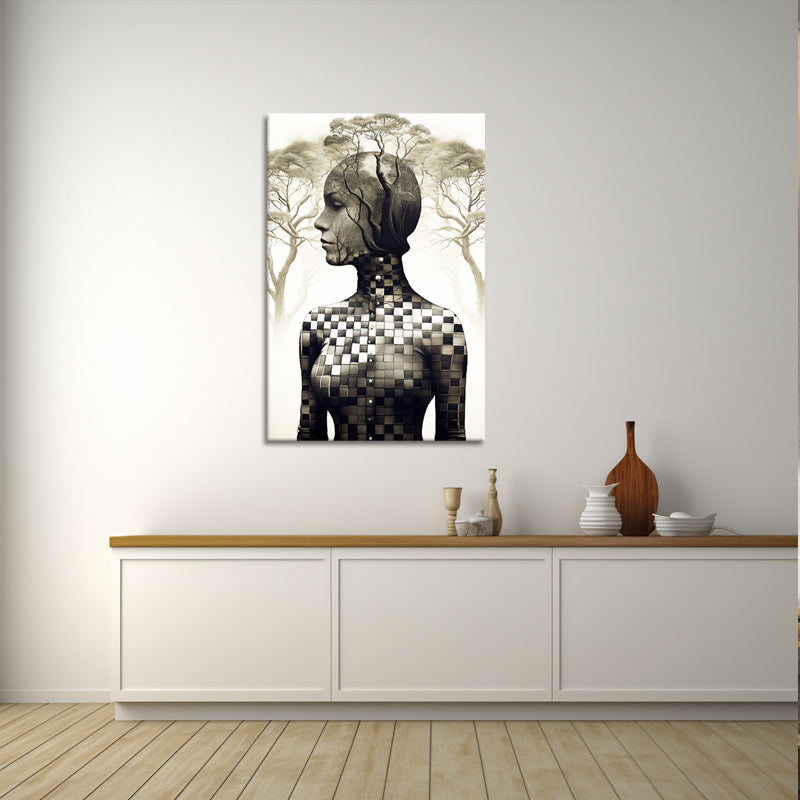 Vrouw in surrealism II