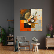 Abstract met bloemen II