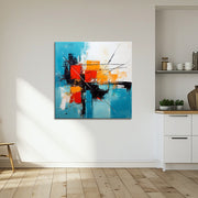 Abstrakt blau