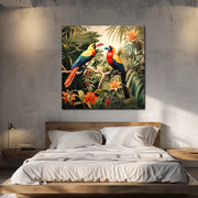 Vogels in Landschap