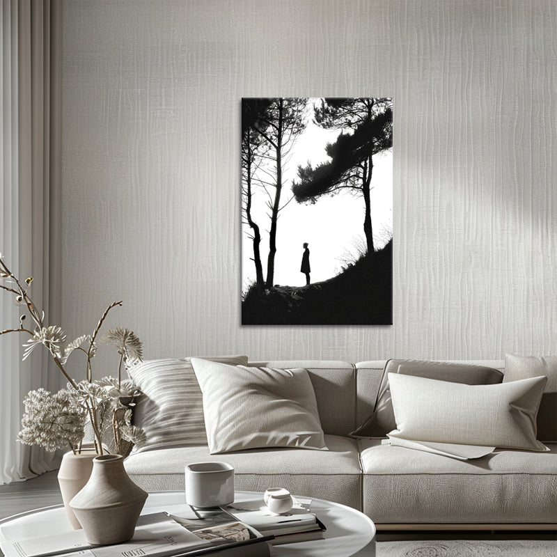 Tussen bomen