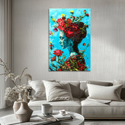Frida Kahlo met de bloem I