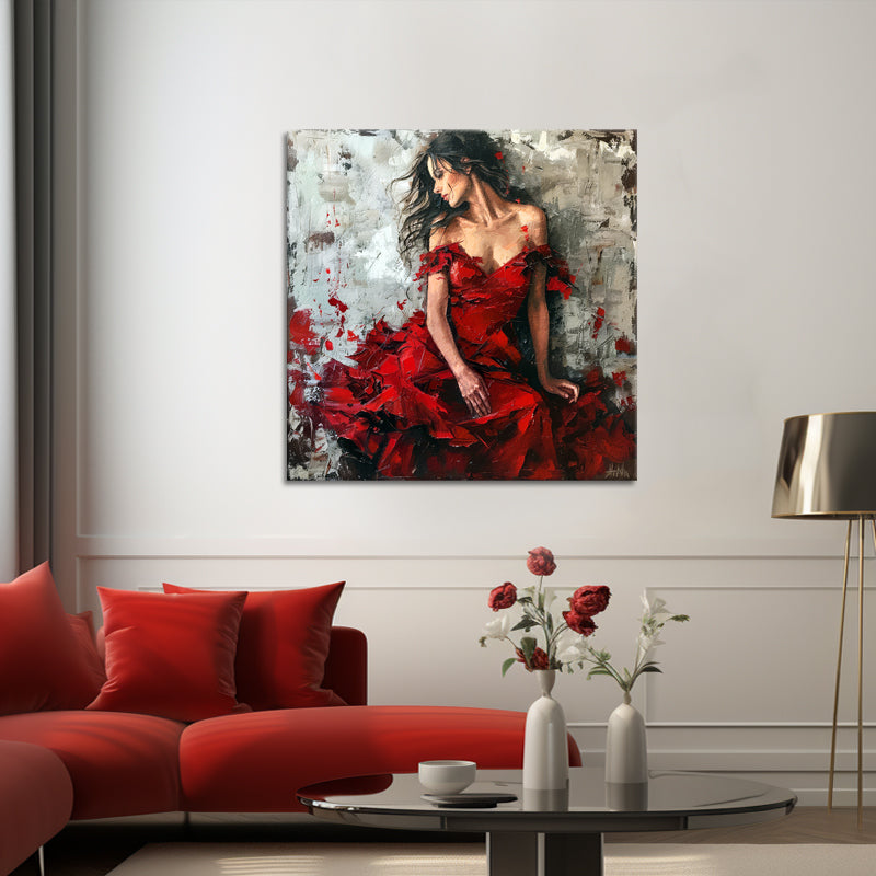 Flamenco schilderij