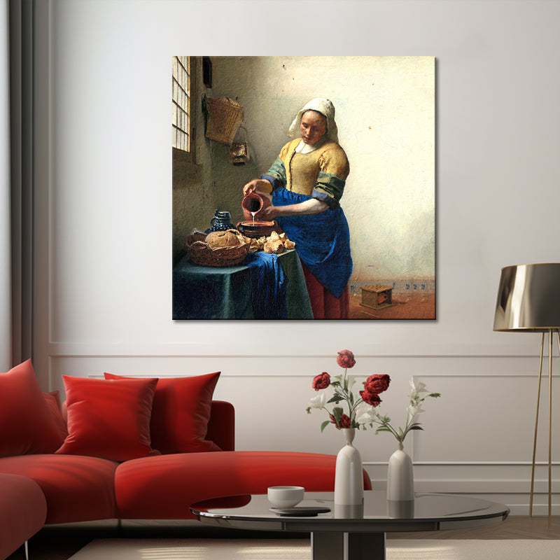 Het Melkmeisje van Vermeer - Johannes Vermeer