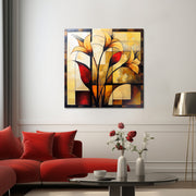 Kunst Abstrakte Blumen II