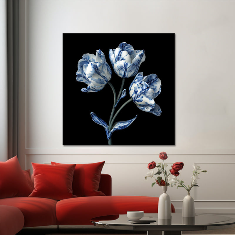 Die Delfter 3 Tulpen