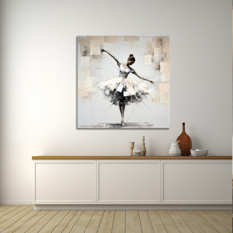 De draaiende danseres
