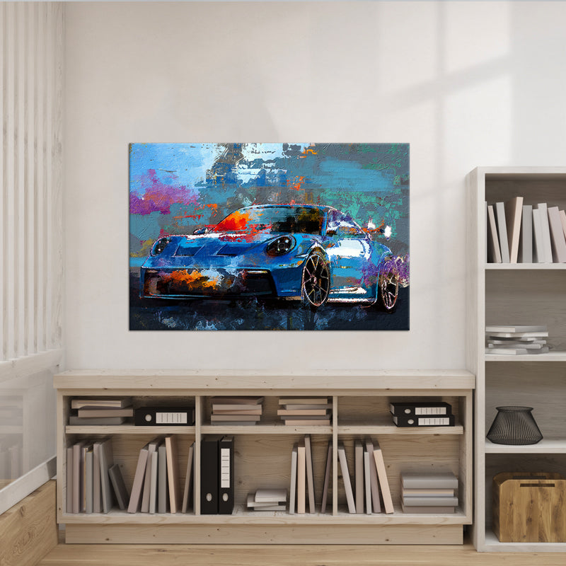 Porsche schilderij