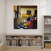 De muziekles - Johannes Vermeer