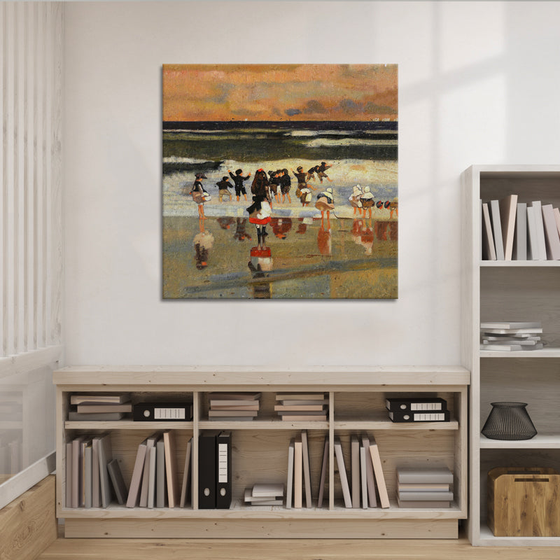 De Scène van het strand