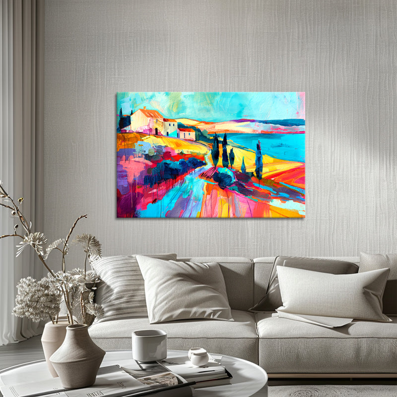 Landschap in kleur