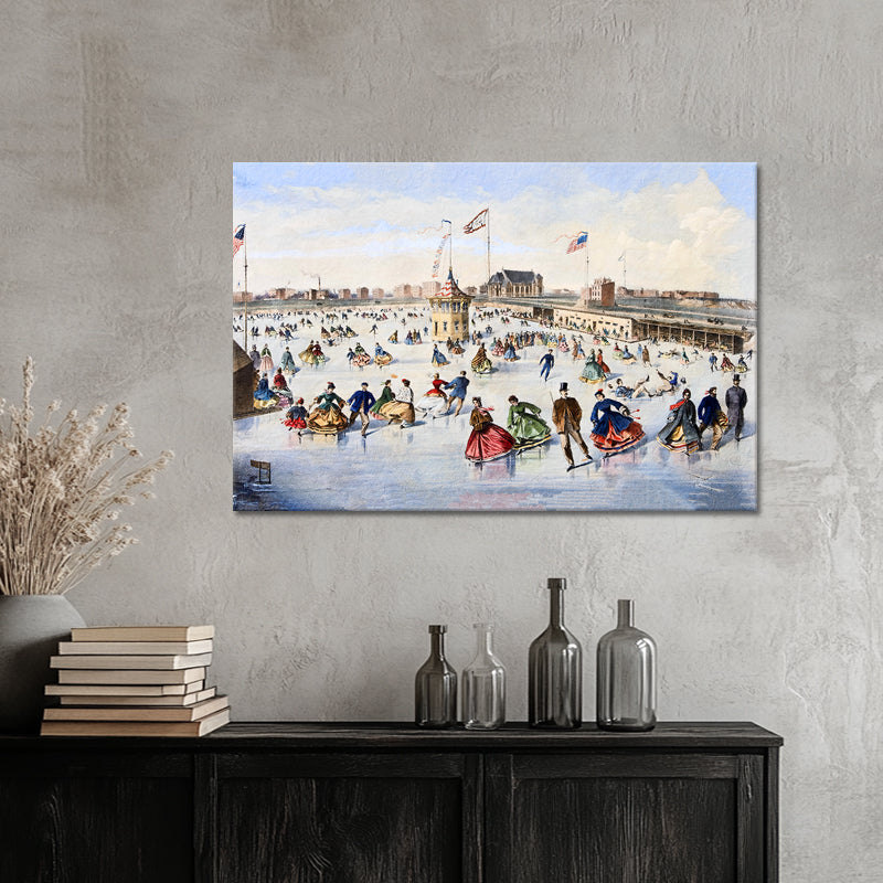 Ice Skating in New York Has Always Been Magical - Winslow Homery