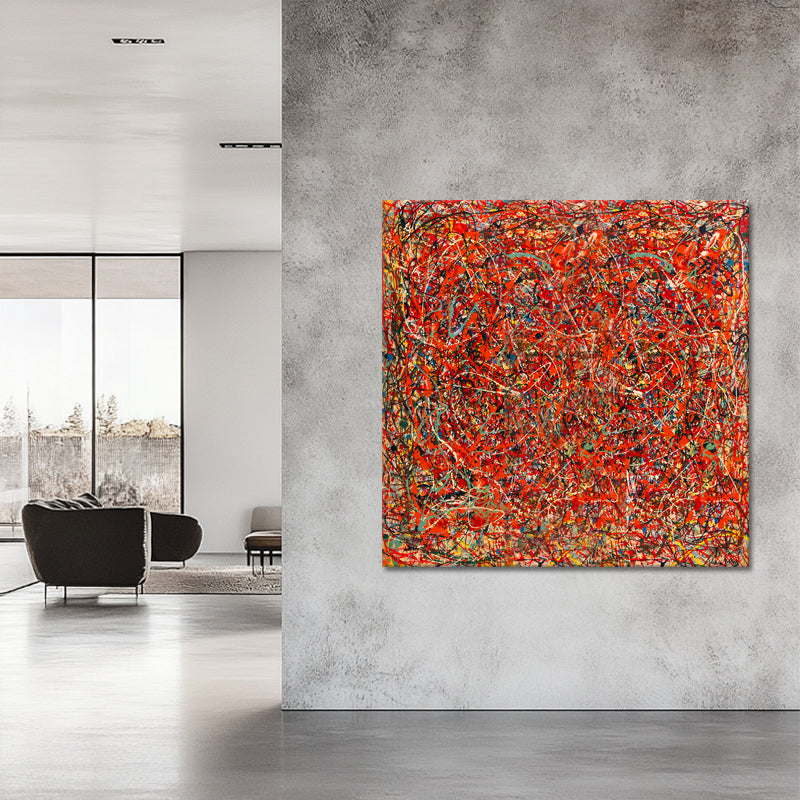 Abstract #1 - Jackson Pollock