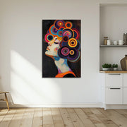 Vrouw met krullen III