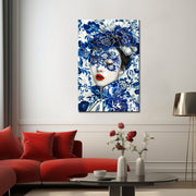 Vrouwen in delfts blauw