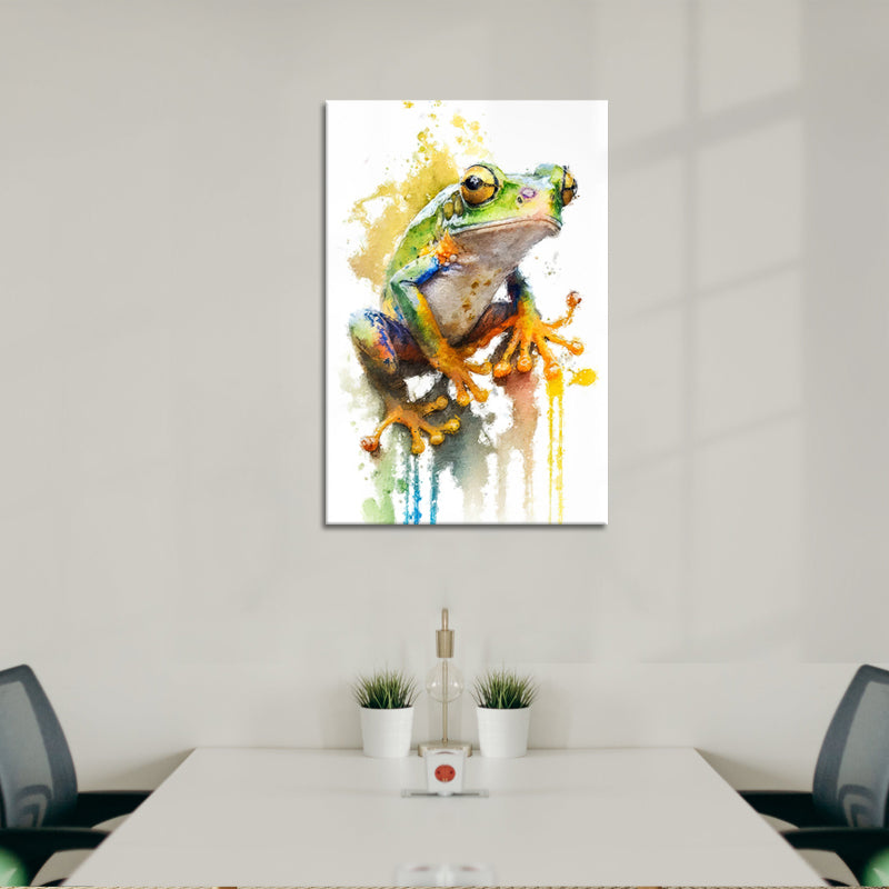 Fröhlicher Frosch