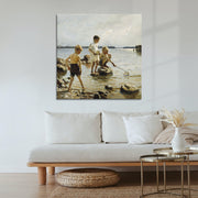 Jongens die aan de wal spelen, Albert Edelfelt