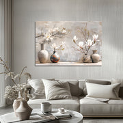 Bloemen en vaas