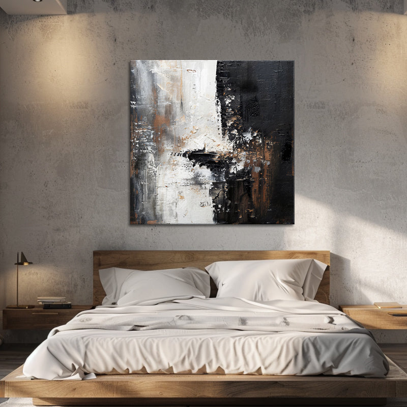 Abstract zwart wit