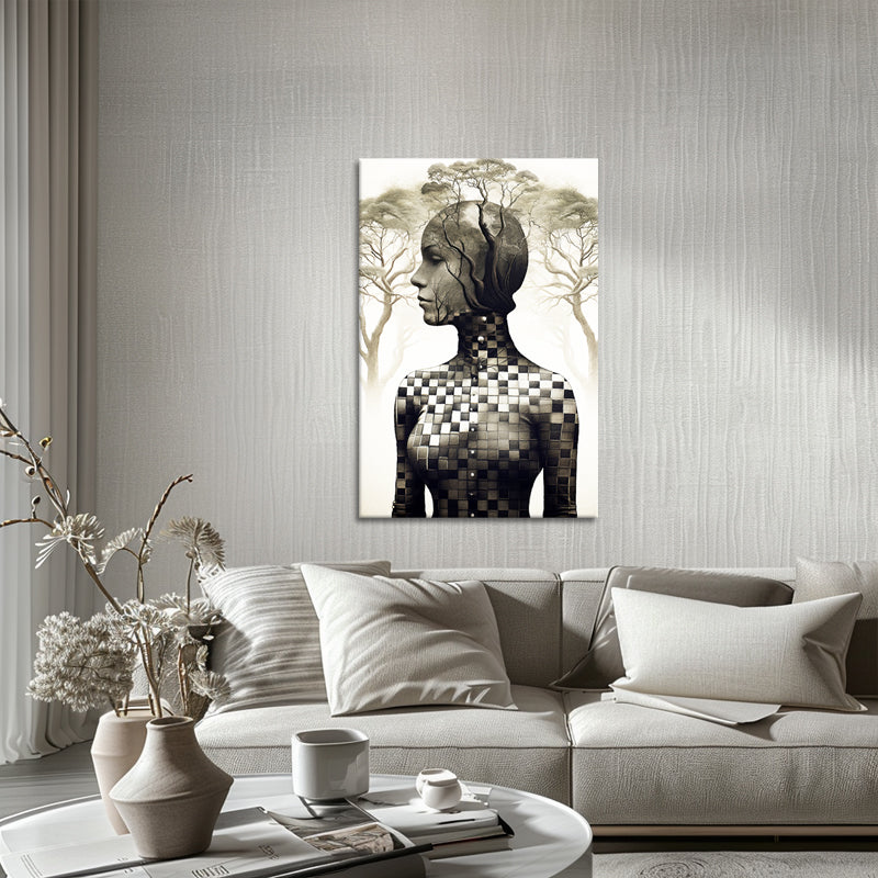 Vrouw in surrealism II