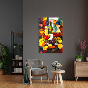 Wanddecoratie Wijn III