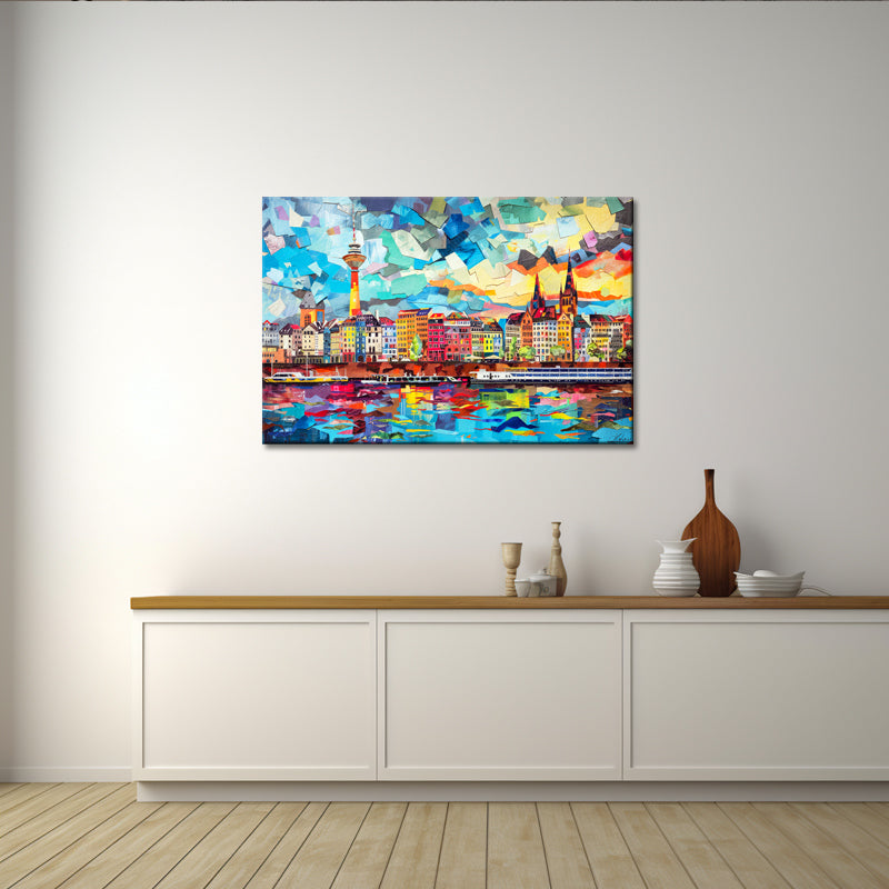 Schilderij Düsseldorf