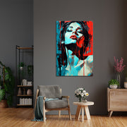 Schilderij Portret van vrouw