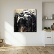 Schilderij vrouw in art