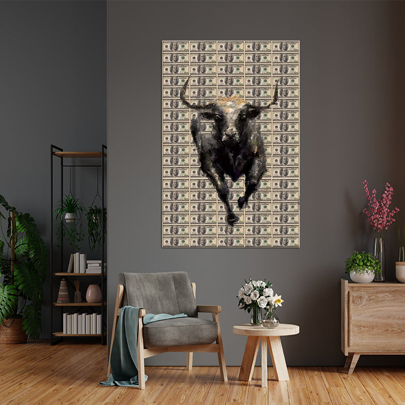 Stier-Kunstwerk
