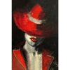 Lady in red