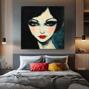Woman #6 - Kees van Dongen ( inspiratie)